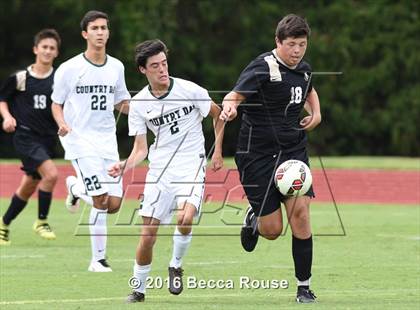 Thumbnail 1 in Providence vs Charlotte Country Day School (Soccer for a Cure) photogallery.