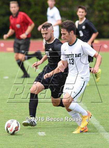 Thumbnail 1 in Providence vs Charlotte Country Day School (Soccer for a Cure) photogallery.
