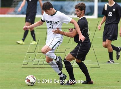 Thumbnail 2 in Providence vs Charlotte Country Day School (Soccer for a Cure) photogallery.