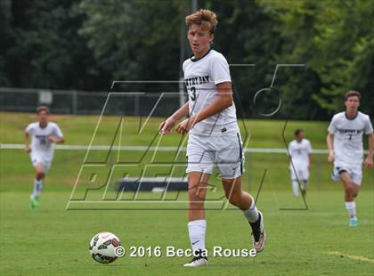 Thumbnail 3 in Providence vs Charlotte Country Day School (Soccer for a Cure) photogallery.