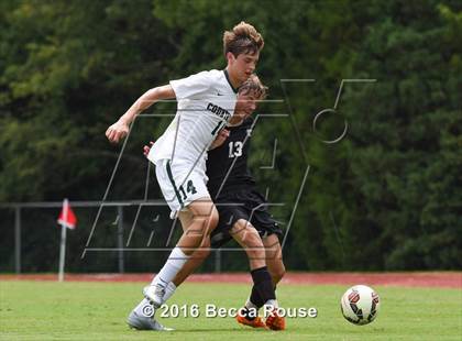 Thumbnail 2 in Providence vs Charlotte Country Day School (Soccer for a Cure) photogallery.