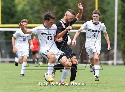 Thumbnail 1 in Providence vs Charlotte Country Day School (Soccer for a Cure) photogallery.