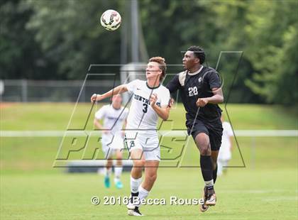 Thumbnail 1 in Providence vs Charlotte Country Day School (Soccer for a Cure) photogallery.