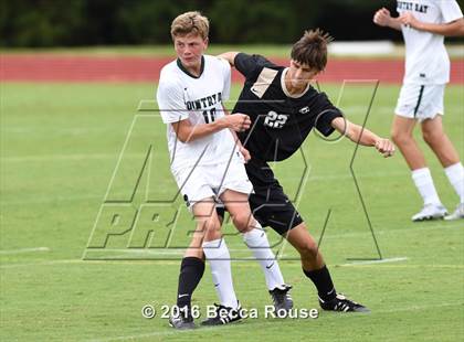 Thumbnail 3 in Providence vs Charlotte Country Day School (Soccer for a Cure) photogallery.