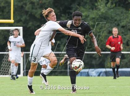 Thumbnail 3 in Providence vs Charlotte Country Day School (Soccer for a Cure) photogallery.