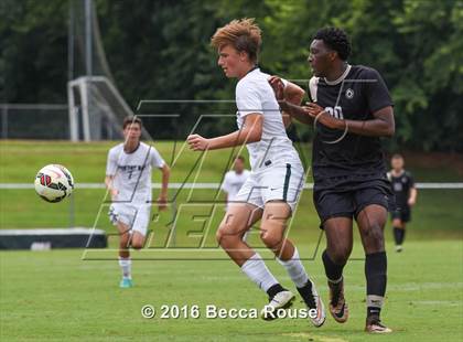 Thumbnail 2 in Providence vs Charlotte Country Day School (Soccer for a Cure) photogallery.