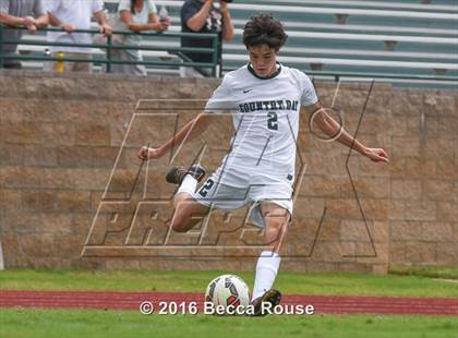 Thumbnail 1 in Providence vs Charlotte Country Day School (Soccer for a Cure) photogallery.