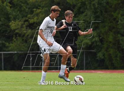 Thumbnail 3 in Providence vs Charlotte Country Day School (Soccer for a Cure) photogallery.