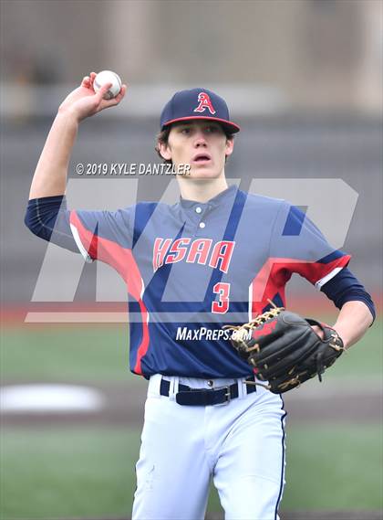 Thumbnail 2 in Dallas HSAA Blue vs Bishop Dunne (McClain/Cowart Invitational) photogallery.