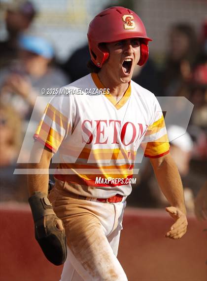 Thumbnail 3 in Apache Junction @ Seton Catholic (AIA 3A Round1 Playoff) photogallery.