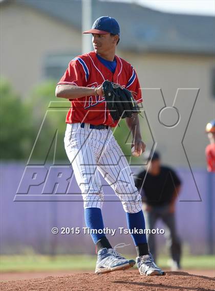 Thumbnail 2 in Reno vs Bishop Gorman (NIAA D1 Round 1 Playoff) photogallery.