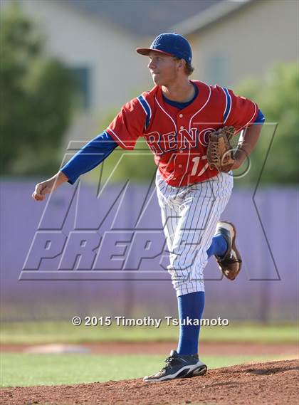 Thumbnail 2 in Reno vs Bishop Gorman (NIAA D1 Round 1 Playoff) photogallery.