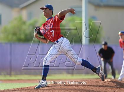 Thumbnail 1 in Reno vs Bishop Gorman (NIAA D1 Round 1 Playoff) photogallery.