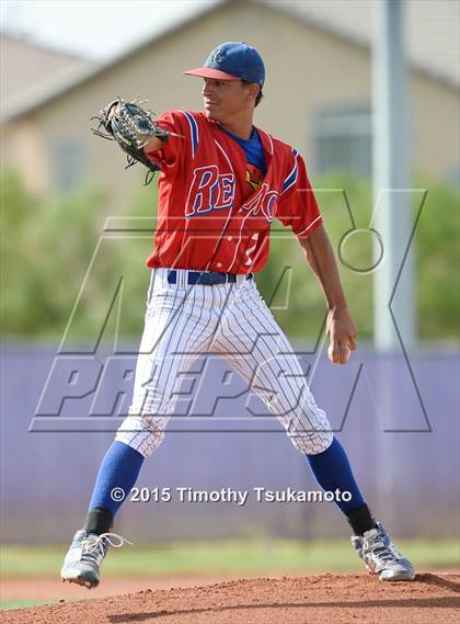 Thumbnail 1 in Reno vs Bishop Gorman (NIAA D1 Round 1 Playoff) photogallery.