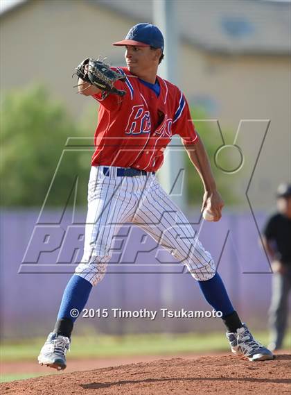 Thumbnail 1 in Reno vs Bishop Gorman (NIAA D1 Round 1 Playoff) photogallery.