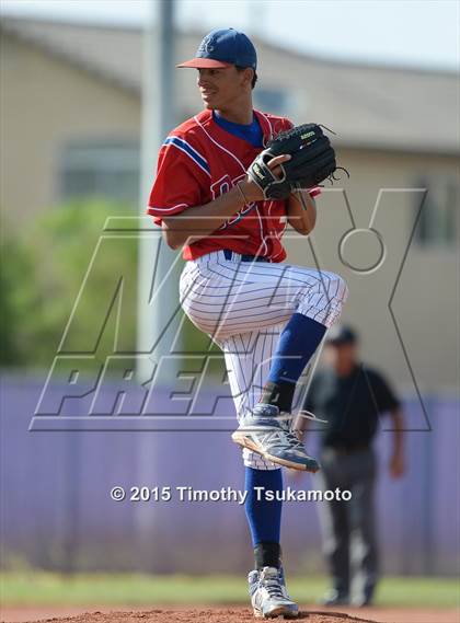 Thumbnail 1 in Reno vs Bishop Gorman (NIAA D1 Round 1 Playoff) photogallery.