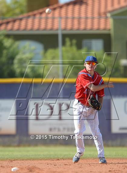 Thumbnail 3 in Reno vs Bishop Gorman (NIAA D1 Round 1 Playoff) photogallery.