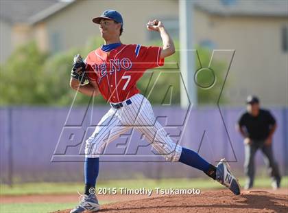 Thumbnail 2 in Reno vs Bishop Gorman (NIAA D1 Round 1 Playoff) photogallery.