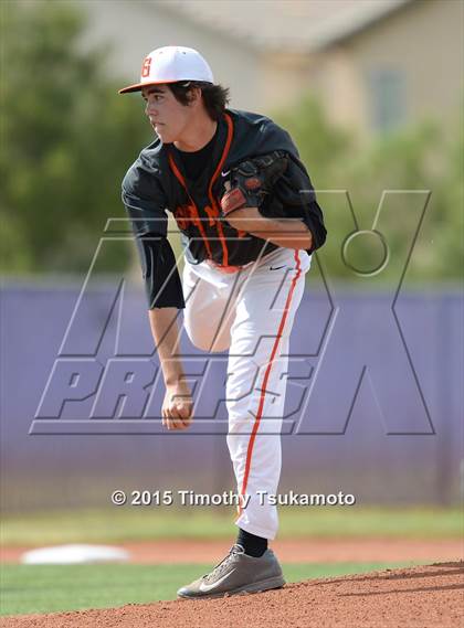 Thumbnail 1 in Reno vs Bishop Gorman (NIAA D1 Round 1 Playoff) photogallery.
