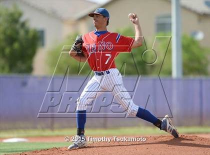 Thumbnail 1 in Reno vs Bishop Gorman (NIAA D1 Round 1 Playoff) photogallery.