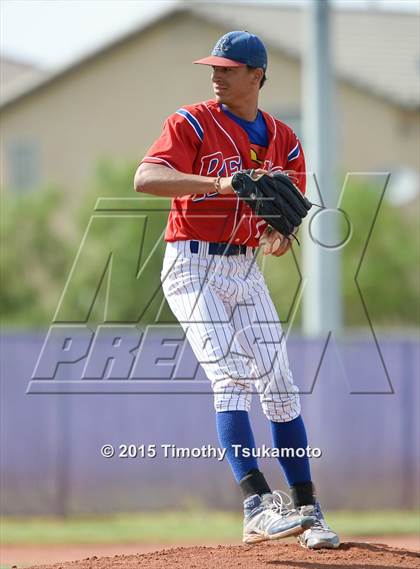 Thumbnail 3 in Reno vs Bishop Gorman (NIAA D1 Round 1 Playoff) photogallery.