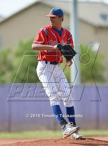 Thumbnail 2 in Reno vs Bishop Gorman (NIAA D1 Round 1 Playoff) photogallery.