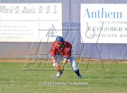 Thumbnail 2 in Reno vs Bishop Gorman (NIAA D1 Round 1 Playoff) photogallery.