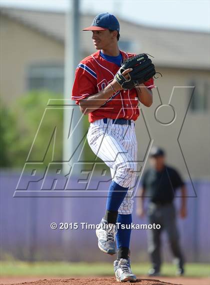 Thumbnail 3 in Reno vs Bishop Gorman (NIAA D1 Round 1 Playoff) photogallery.