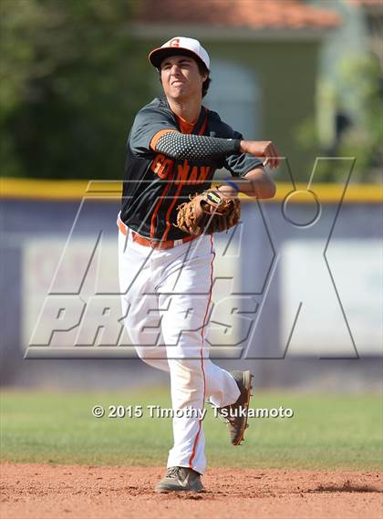 Thumbnail 1 in Reno vs Bishop Gorman (NIAA D1 Round 1 Playoff) photogallery.