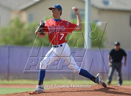 Thumbnail 2 in Reno vs Bishop Gorman (NIAA D1 Round 1 Playoff) photogallery.