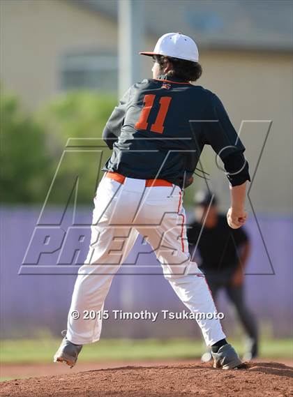 Thumbnail 3 in Reno vs Bishop Gorman (NIAA D1 Round 1 Playoff) photogallery.