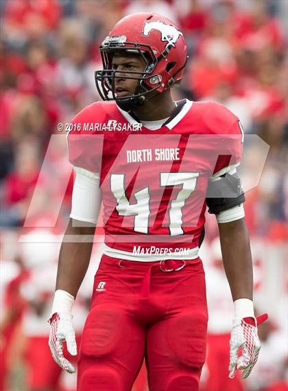 Thumbnail 2 in Katy vs North Shore (UIL 6A Regional Playoff) photogallery.