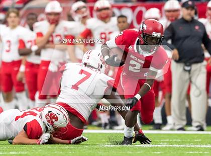 Thumbnail 3 in Katy vs North Shore (UIL 6A Regional Playoff) photogallery.