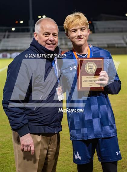 Thumbnail 3 in Asheboro vs. Western Alamance (NCHSAA 3A Final - Awards) photogallery.