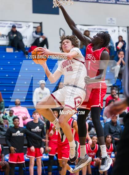 Thumbnail 3 in Gaston Christian vs. South Mecklenburg (Phenom Lakesgiving) photogallery.