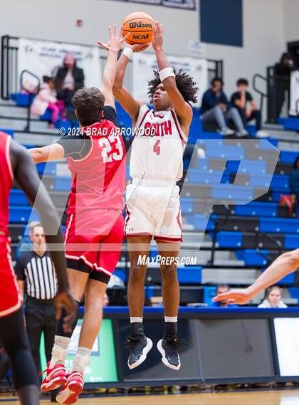 Thumbnail 1 in Gaston Christian vs. South Mecklenburg (Phenom Lakesgiving) photogallery.