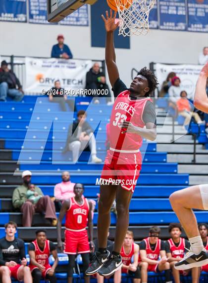 Thumbnail 3 in Gaston Christian vs. South Mecklenburg (Phenom Lakesgiving) photogallery.