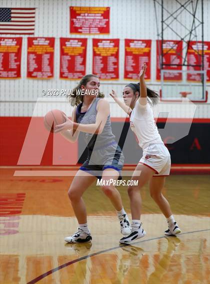 Thumbnail 3 in Warrior Run vs Mount Carmel (PIAA District IV 3A Quarterfinal) photogallery.