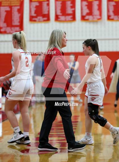 Thumbnail 3 in Warrior Run vs Mount Carmel (PIAA District IV 3A Quarterfinal) photogallery.