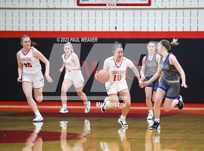 Thumbnail 3 in Warrior Run vs Mount Carmel (PIAA District IV 3A Quarterfinal) photogallery.