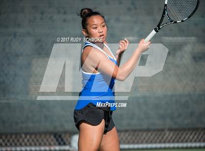 Thumbnail 3 in Westview vs Rancho Bernardo (CIF SDS Doubles Finals) photogallery.