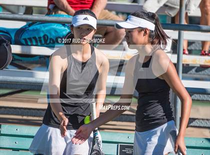 Thumbnail 2 in Westview vs Rancho Bernardo (CIF SDS Doubles Finals) photogallery.