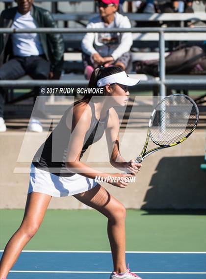 Thumbnail 3 in Westview vs Rancho Bernardo (CIF SDS Doubles Finals) photogallery.