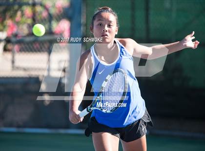 Thumbnail 2 in Westview vs Rancho Bernardo (CIF SDS Doubles Finals) photogallery.
