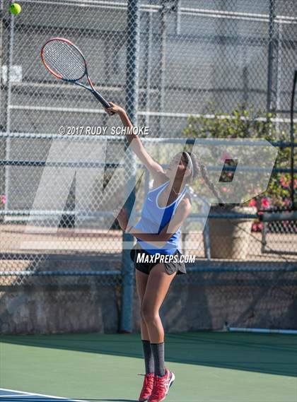 Thumbnail 2 in Westview vs Rancho Bernardo (CIF SDS Doubles Finals) photogallery.