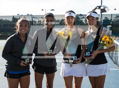 Thumbnail 1 in Westview vs Rancho Bernardo (CIF SDS Doubles Finals) photogallery.