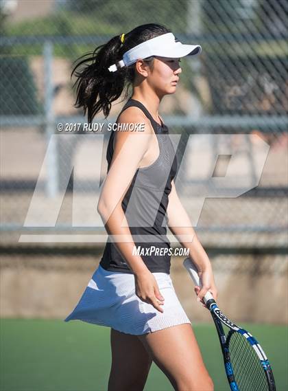Thumbnail 3 in Westview vs Rancho Bernardo (CIF SDS Doubles Finals) photogallery.