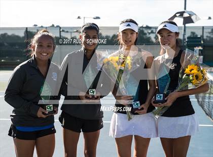 Thumbnail 1 in Westview vs Rancho Bernardo (CIF SDS Doubles Finals) photogallery.