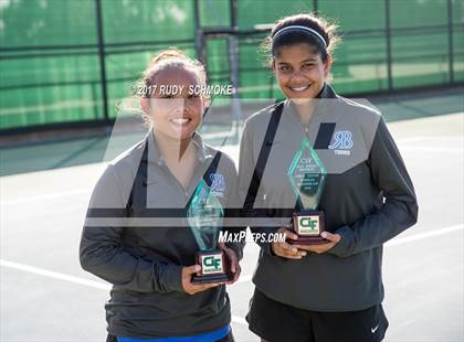 Thumbnail 1 in Westview vs Rancho Bernardo (CIF SDS Doubles Finals) photogallery.