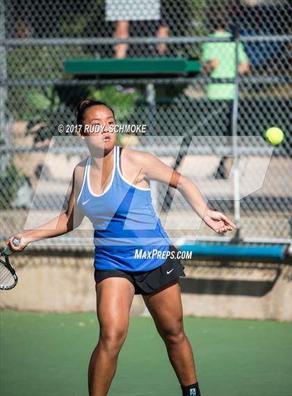 Thumbnail 3 in Westview vs Rancho Bernardo (CIF SDS Doubles Finals) photogallery.